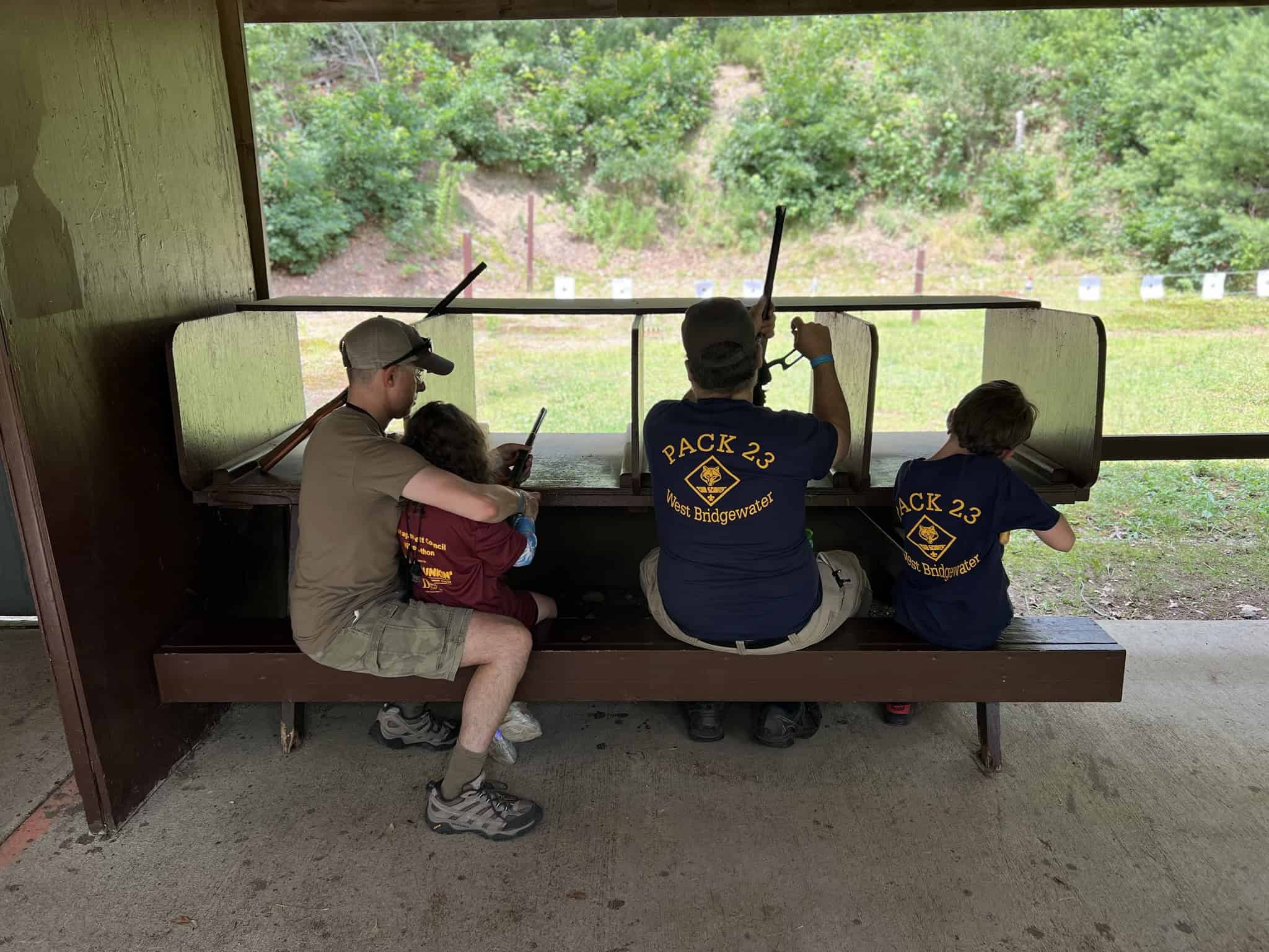 Cub Scouts having fun at Camp Norse